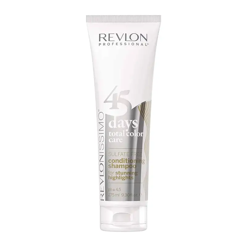 REVLON PROFESSIONAL 45 Days Total Color Care Stunning Highlights Shampoo 275ml