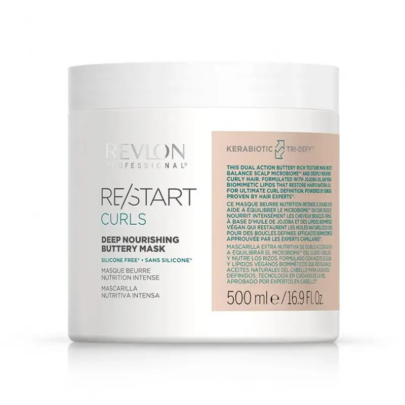 REVLON PROFESSIONAL Restart Curls Deep Nourishing Buttery Mask 500ml