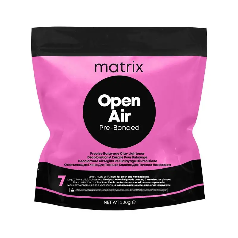MATRIX Open Air Pre-Bonded Decolorante all'argilla 7 Toni 500ml
