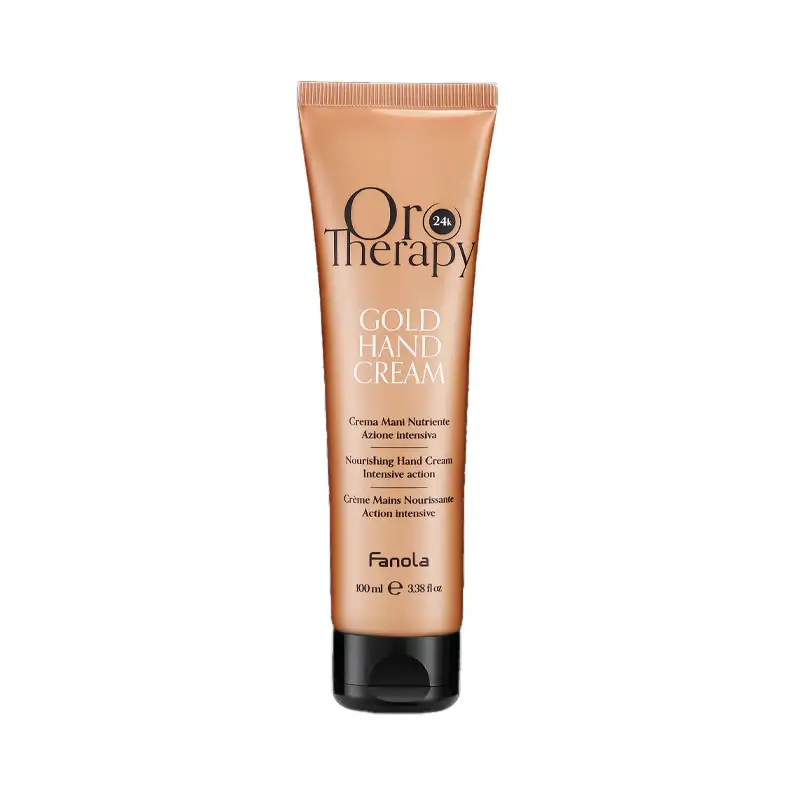 FANOLA Oro Therapy Gold Hand Cream Crema Mani Nutriente Azione Intensiva 100ml