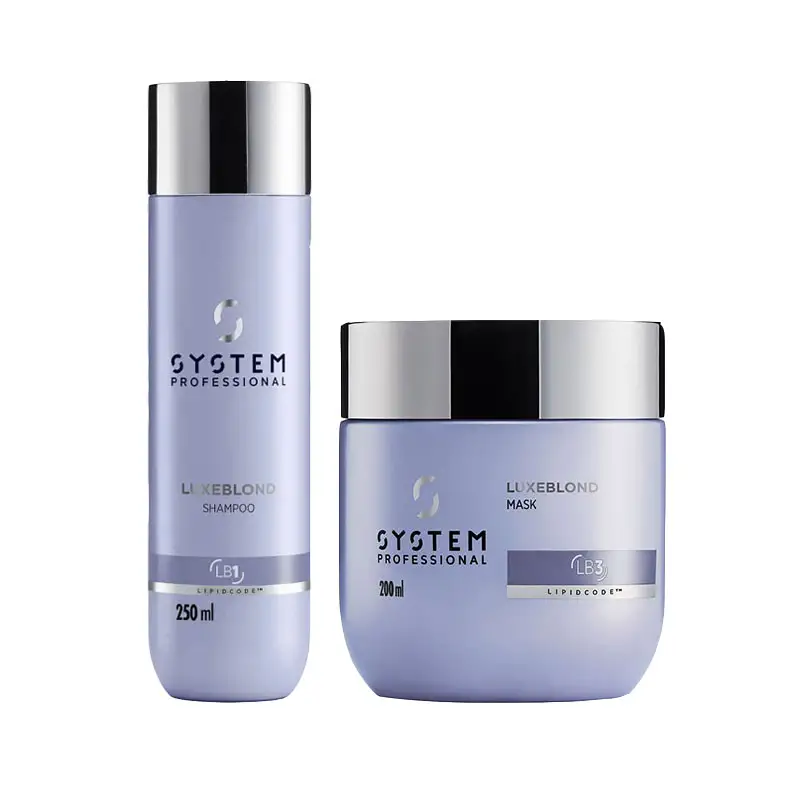 SYSTEM PROFESSIONAL Kit Luxeblond Shampoo 250ml + Mask 200ml