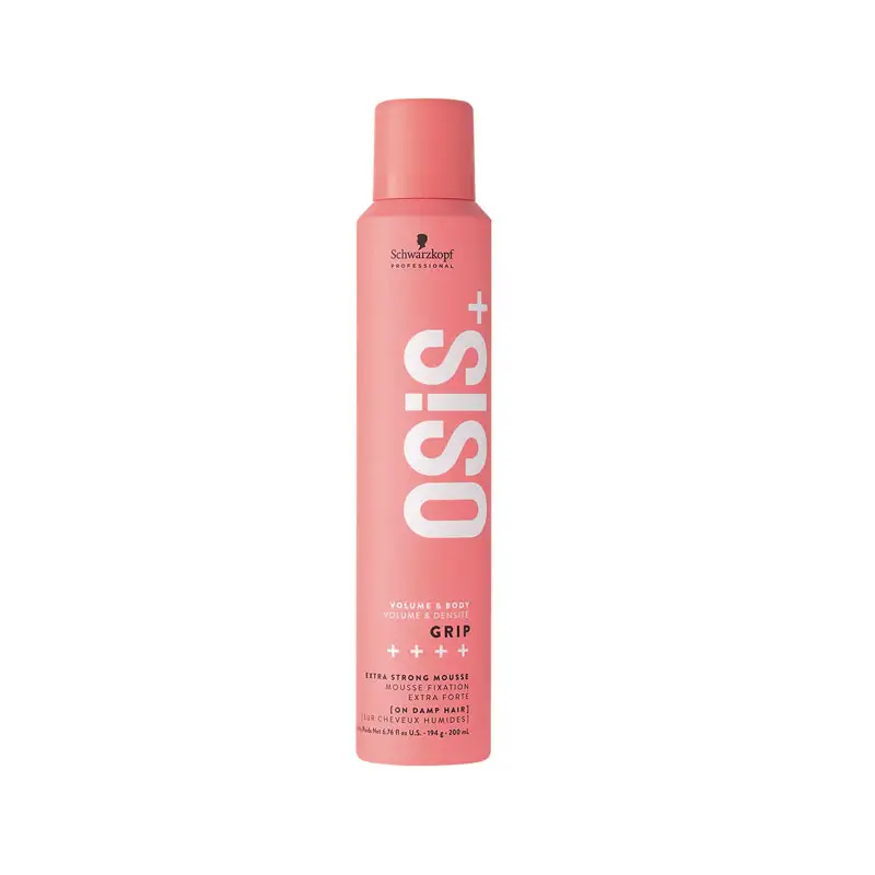 SCHWARZKOPF Osis+ Volume & Body Grip Extra Strong Mousse 200ml