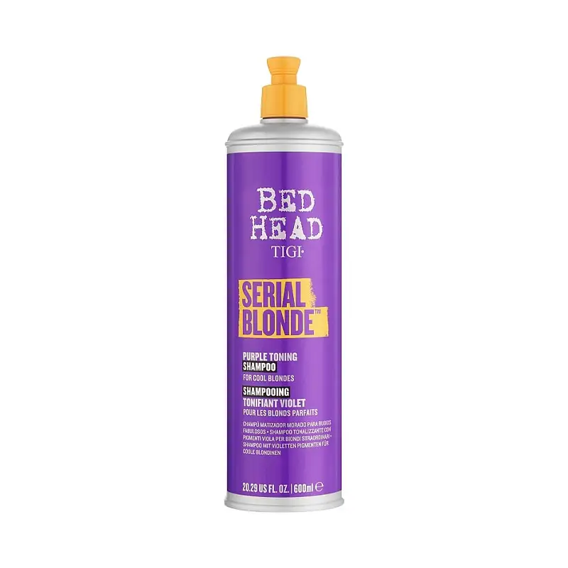 TIGI Bed Head Serial Blonde Purple Toning Shampoo 600ml