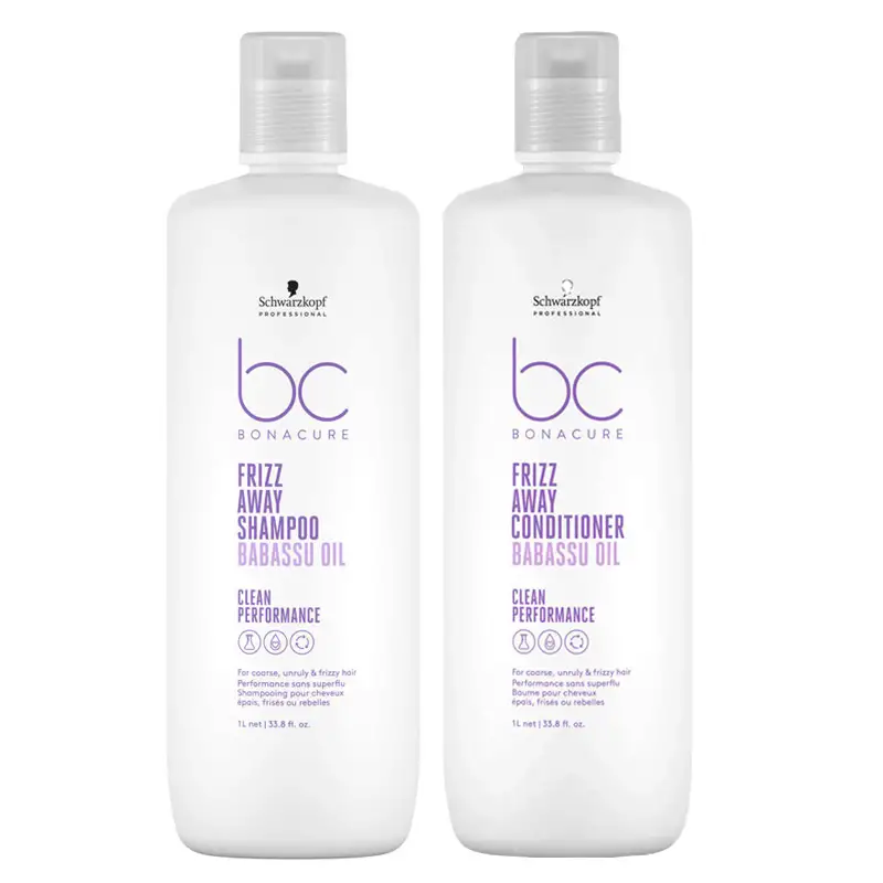 SCHWARZKOPF Kit BC Bonacure Frizz Shampoo 1000ml + Conditioner 1000ml