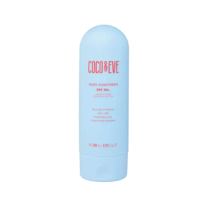 COCO & EVE Body Sunscreen Spf 50+ Very High Protection Uva + Uvb 200ml