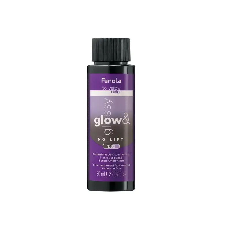FANOLA Glow&Glossy Toner in Olio T.02 NATURALE VIOLA 60ml