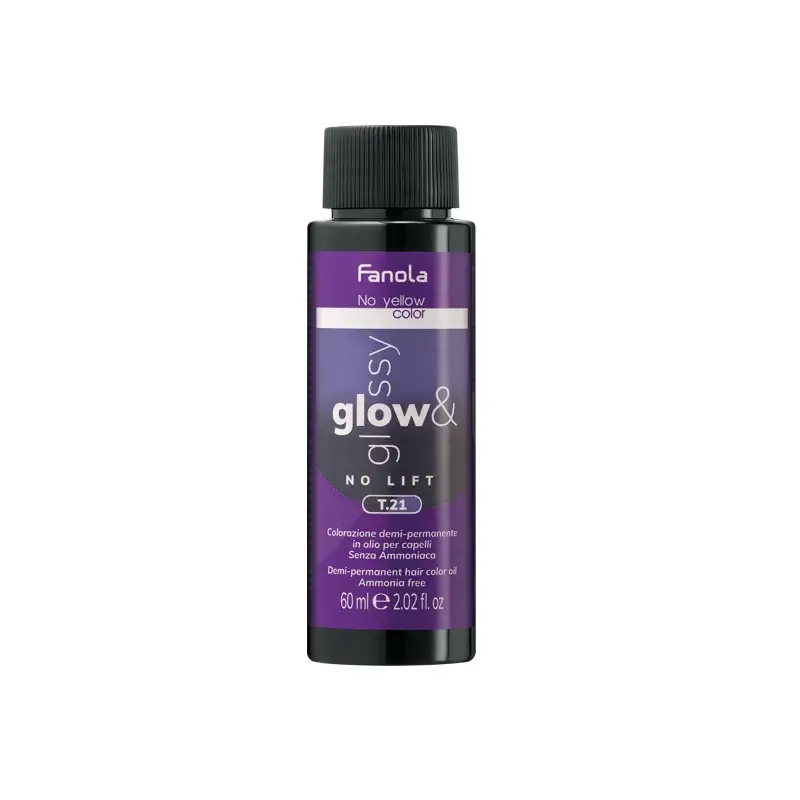 FANOLA Glow&Glossy Toner in Olio T.T.21 VIOLA CENERE 60ML