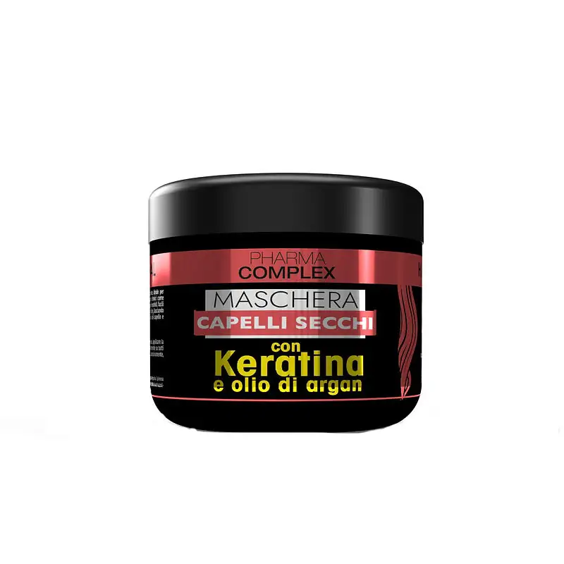 PHARMA COMPLEX Maschera Capelli Secchi Con Keratina 500ml