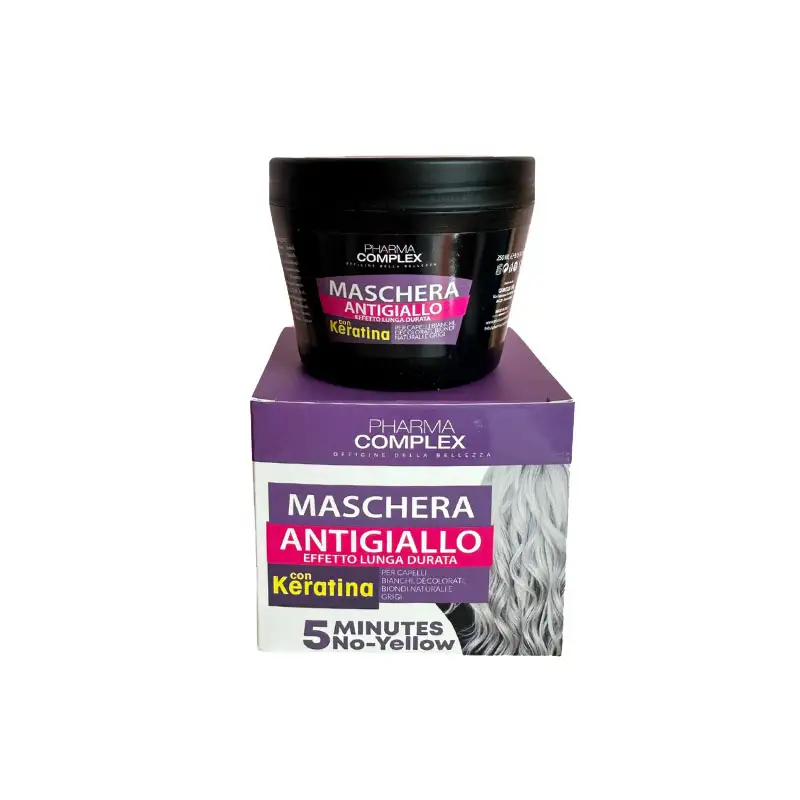 PHARMA COMPLEX Maschera Antigiallo Con Keratina 250ml