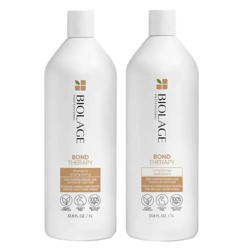 BIOLAGE Kit Bond Therapy Smoothing Shampoo 1000ml + Conditioner 1000ml