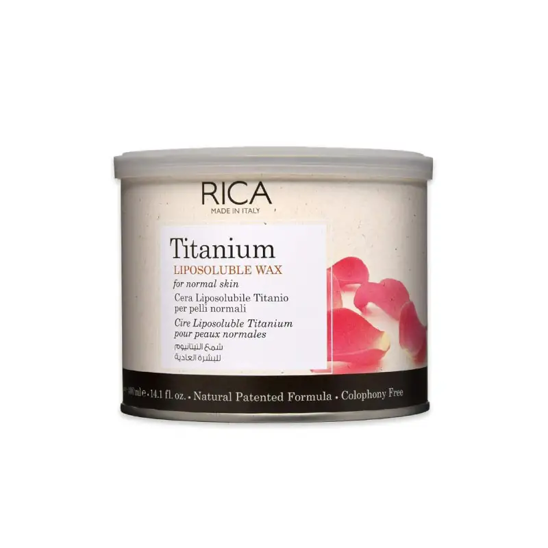 RICA Cera Liposolubile Titanio 400ml