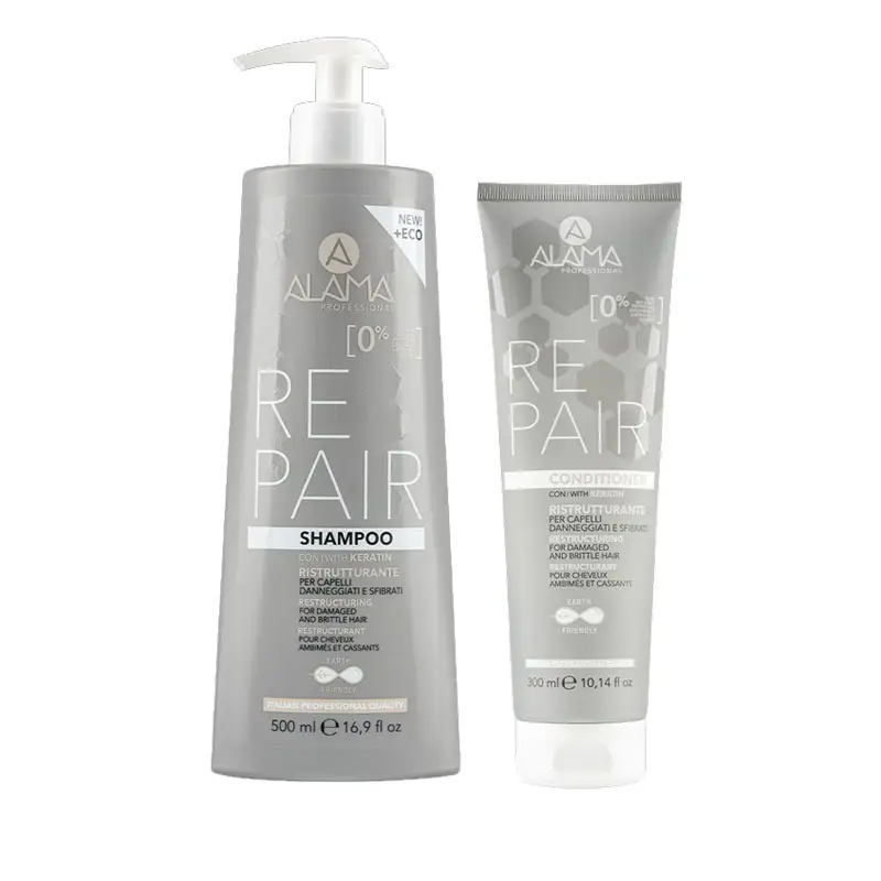 ALAMA Professional Kit Repair Shampoo 500ml + Conditioner 300ml