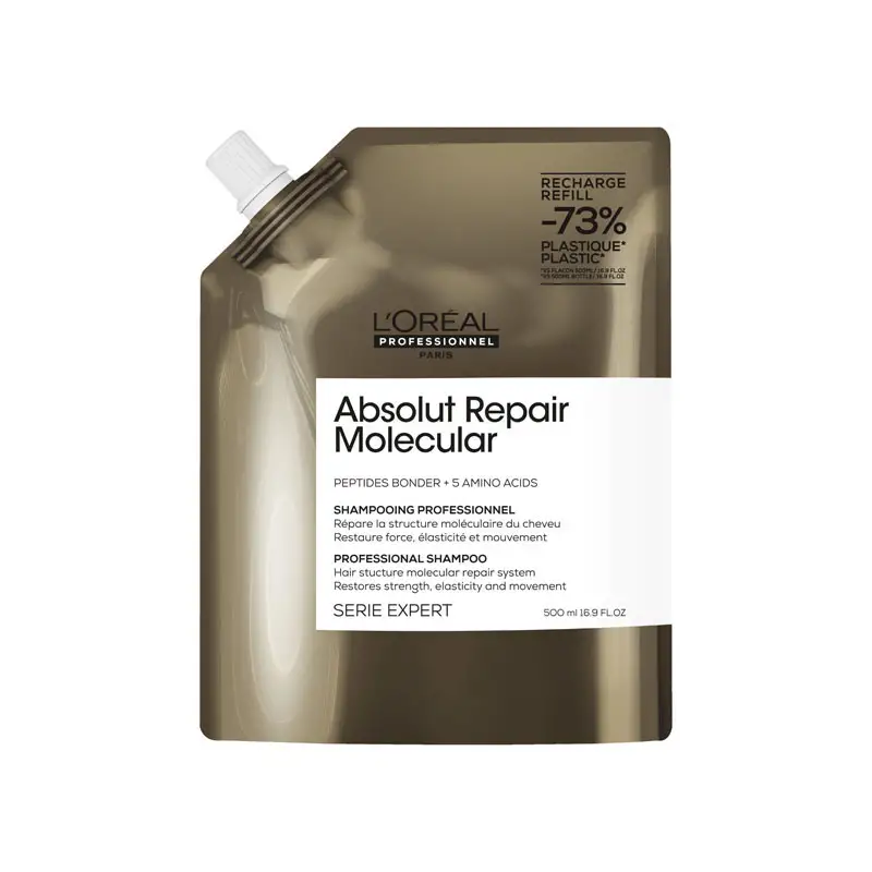 L'OREAL Serie Expert Refill Absolut Repair Molecular Shampoo 500ml