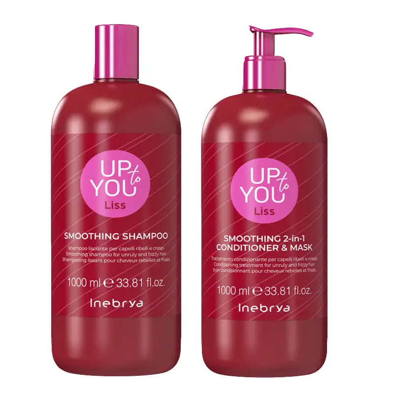 INEBRYA Kit Up To You Liss Smoothing 1000ml Shampoo + Conditioner & Mask