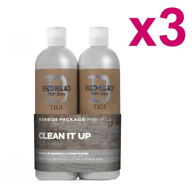 TIGI Kit Bed Head Clean Up Tween Duo 3 PEZZI