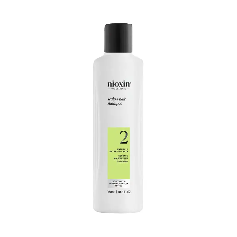 NIOXIN System 2 Shampoo Capelli Naturali Con Assottigliamento Avanzanto 300ml