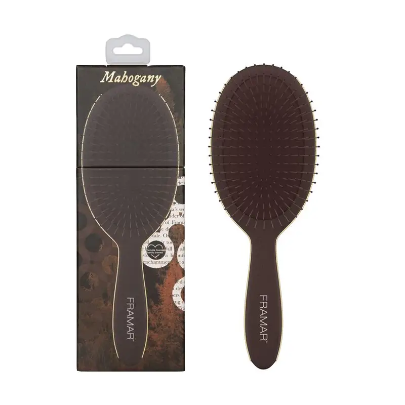 FRAMAR Detangle Brush Dark Academina Mahogany