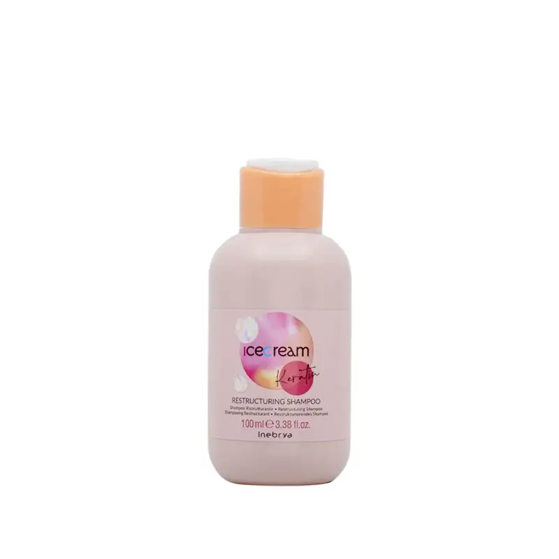 INEBRYA Ice Cream Keratin Restructuring Shampoo 100ml