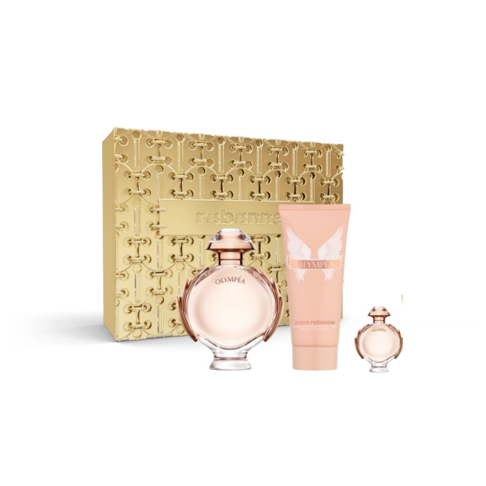 Paco Rabanne Olympéa Eau De Parfum Spray 80ml Set 3 Parti Christmas 2023