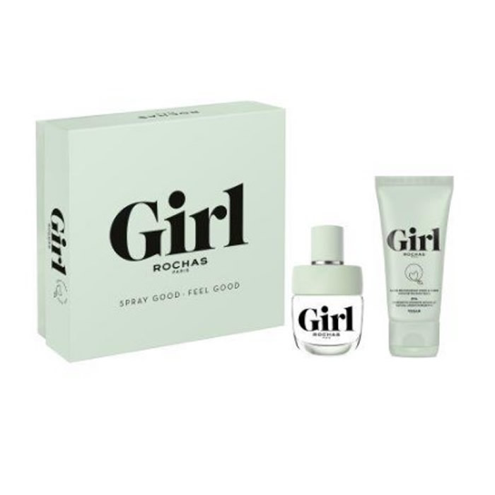 Rochas Girl Eau De Toilette Spray 60ml Set 2 Parti