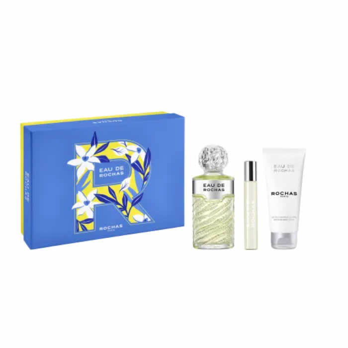  Rochas Eau De Rochas Eau De Toilette Spray 100ml Set 3 Parti