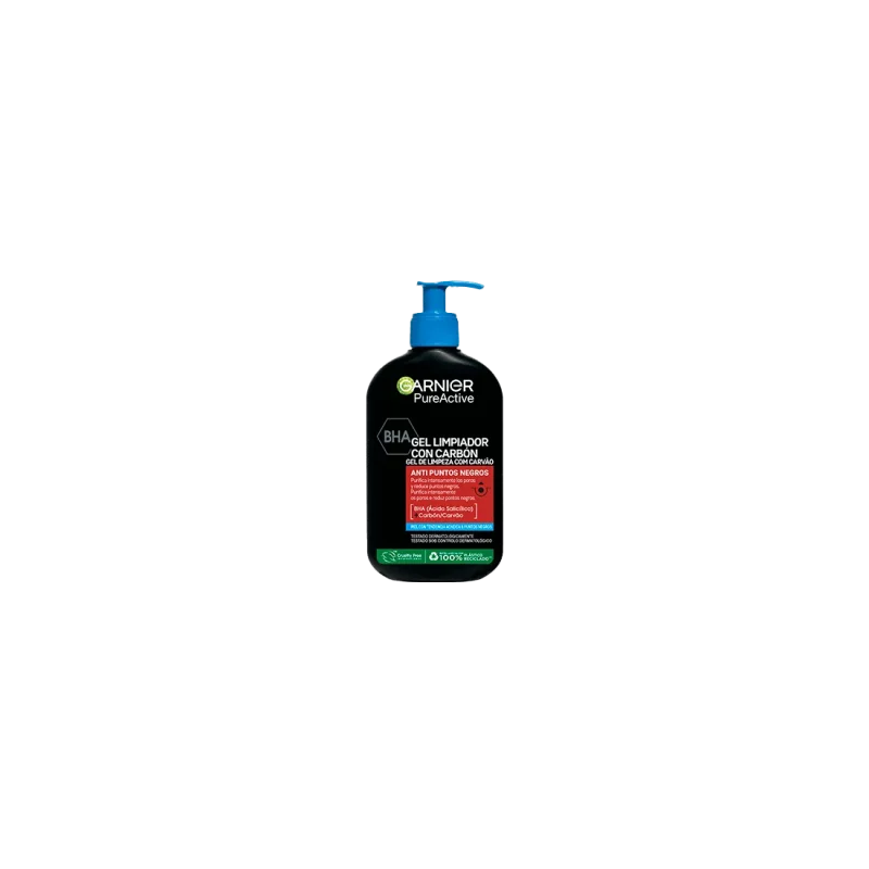 Garnier Pure Active Gel Limpiador Hidratante 250ml