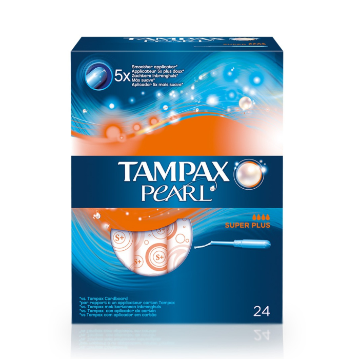 Tampax Pearl Superplus 24 Unità 