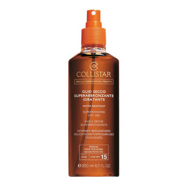Collistar Olio Secco Superabbronzante Idratante Spf15 200ml