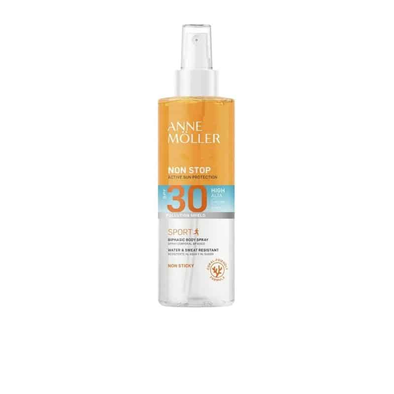 Anne Möller Anne Moller Non Stop Sport Biphasic Body Spray Spf30 150ml@