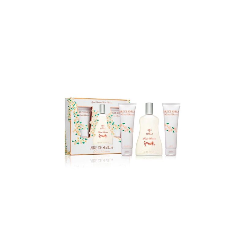 Aire De Sevilla Rosas Blancas Edt Spray 100ml Sets