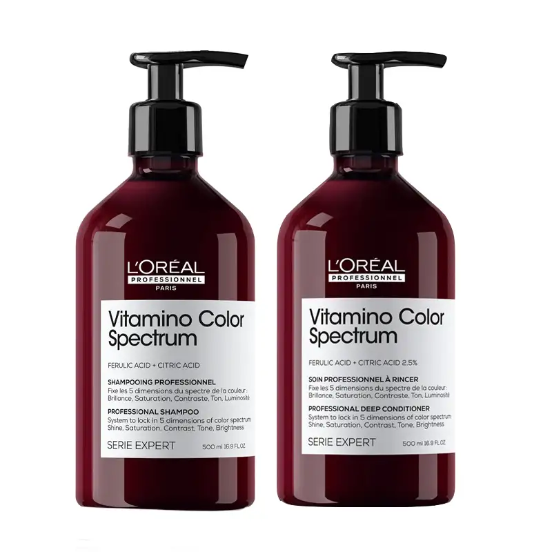 L'OREAL Kit Serie Expert Vitamino Color Spectrum Shampoo 500ml + Conditioner 500ml
