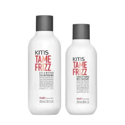 KMS Kit Tame Frizz Shampoo 300ml + Conditioner 250ml