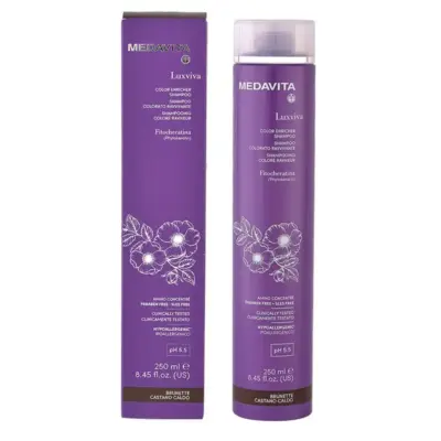MEDAVITA Luxviva Shampoo Colorato Ravvivante Castano Caldo 250ml