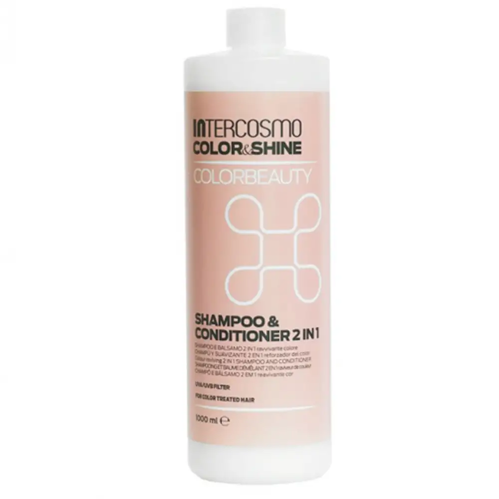 INTERCOSMO Color & Shine Colorbeauty Shampoo & Conditioner 2 in 1 1000ml
