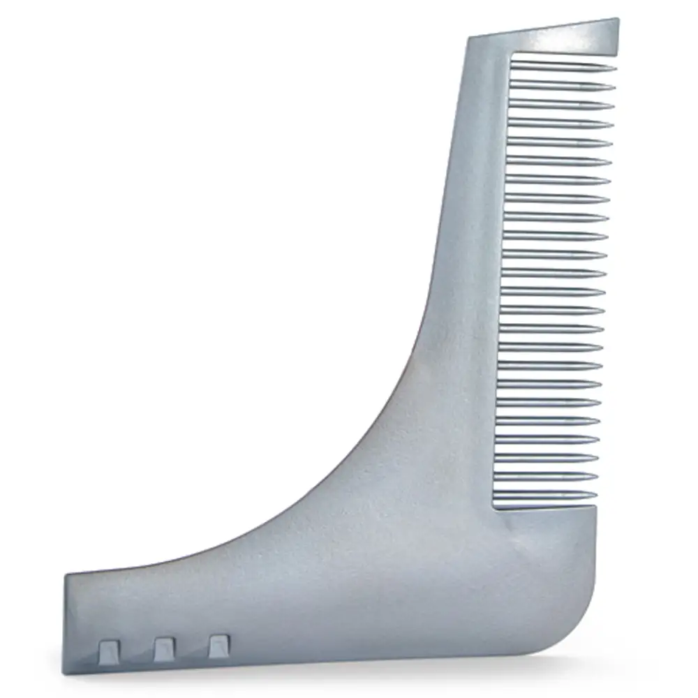 BiFULL Roxe Guide Pettine Guida Per Barba GRIGIO