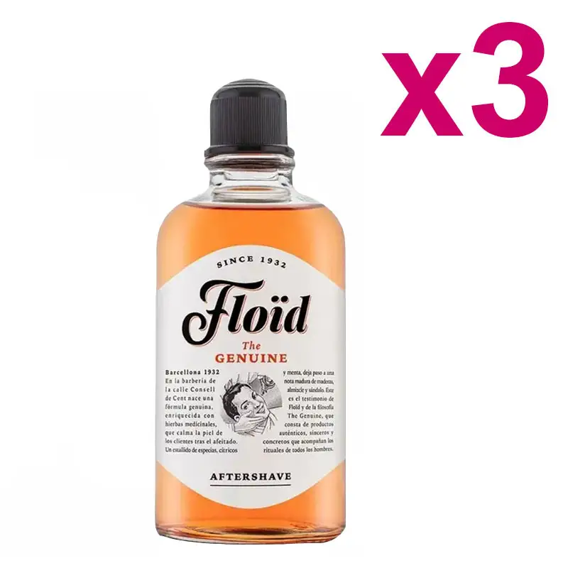 FLOID Kit After Shave The Genuine 3 Pezzi x 400ml