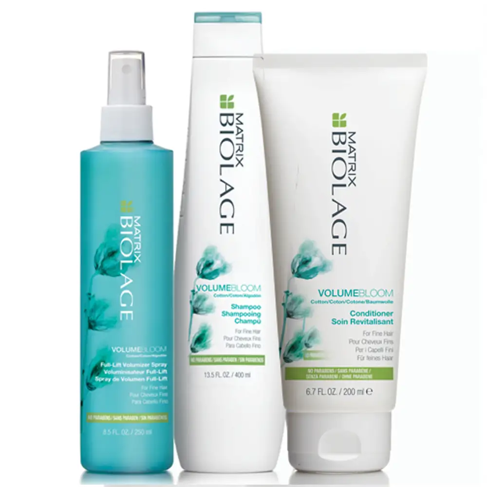 MATRIX Biolage Kit VolumeBloom Shampoo 250ml + Balsamo 200 + Spray 250ml