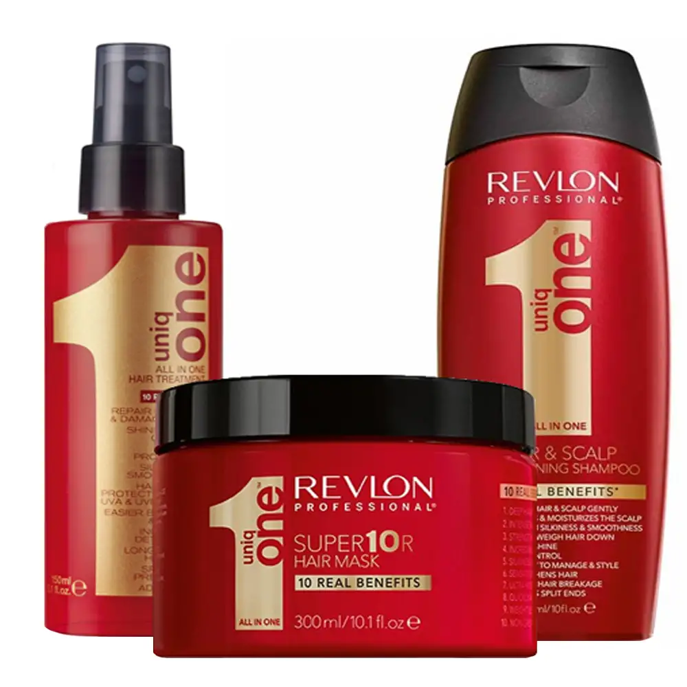 UNIQ ONE All In One Kit Per Capelli Secchi e Danneggiati