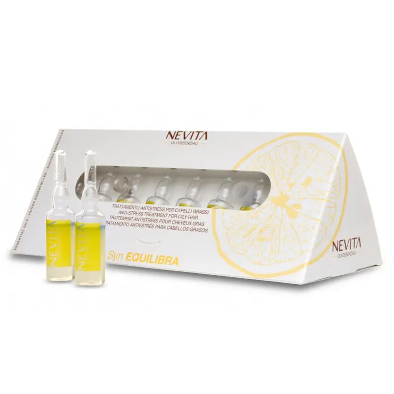 NEVITA Oli Essenziali Equilibra Syn Fiale Capelli Grassi 8 x 7ml