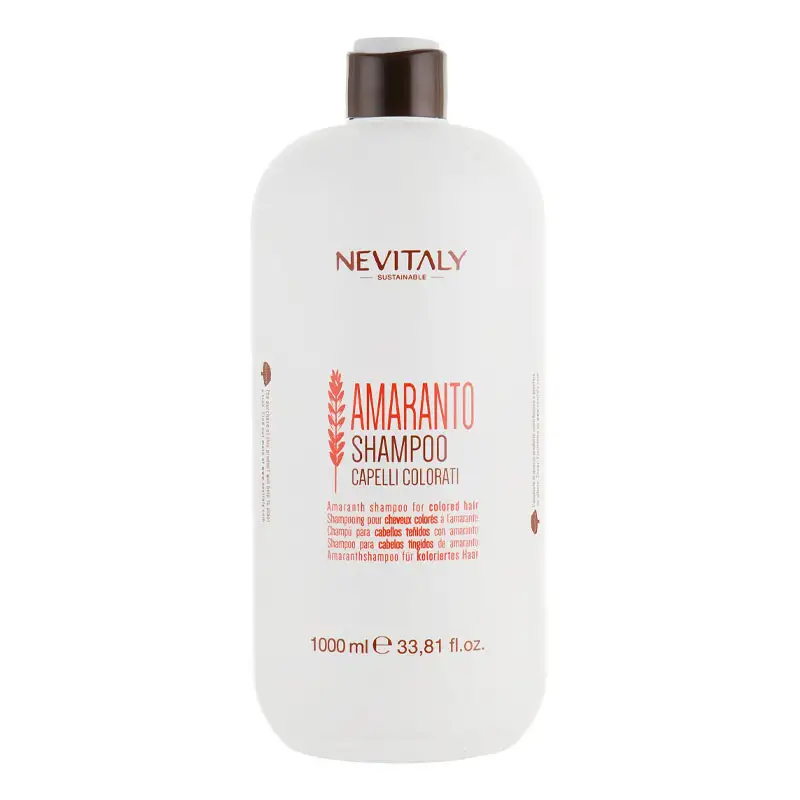 NEVITALY Sustainable Amaranto Shampoo Capelli Colorati 1000ml