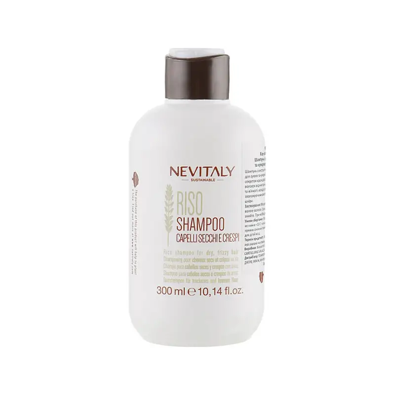 NEVITALY Sustainable Riso Shampoo Capelli Secchi e Crespi 300ml