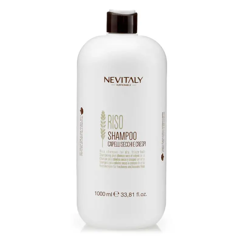 NEVITALY Sustainable Riso Shampoo Capelli Secchi e Crespi 1000ml