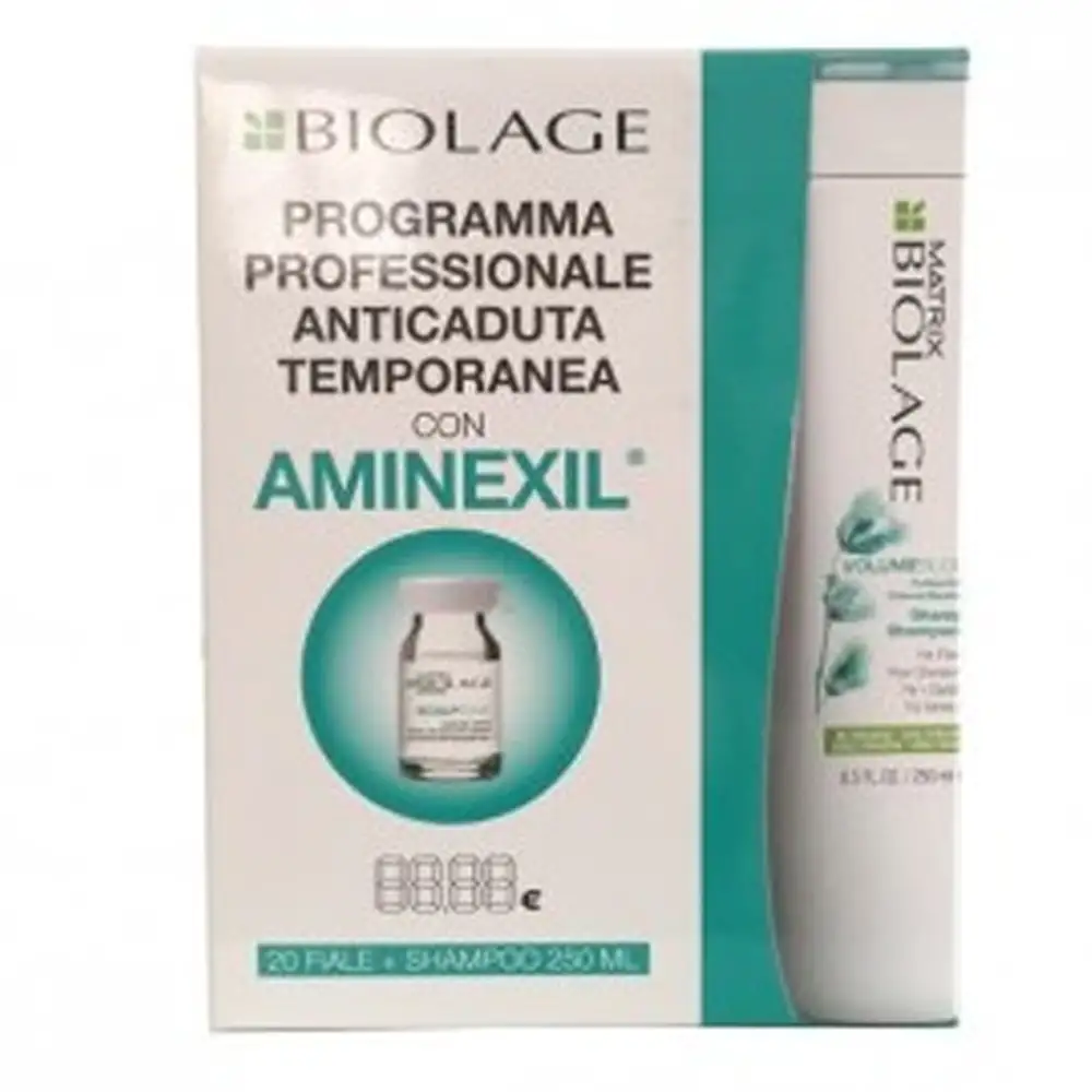 MATRIX Biolage Scalpsync Trattamento Anticaduta 20X6ml + Volumebloom Shampoo 250ml