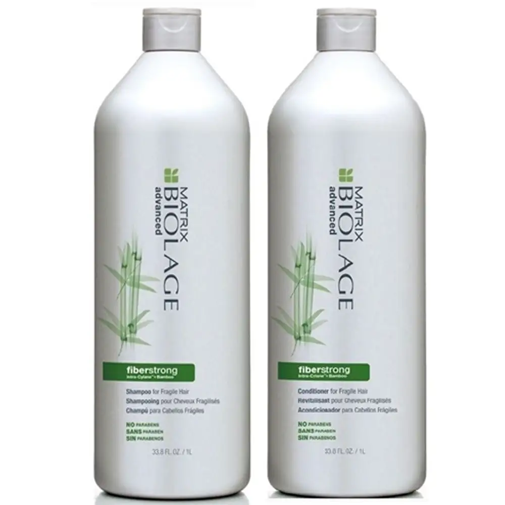 MATRIX Kit Biolage Fiberstrong Shampoo 1000ml + Balsamo 1000ml