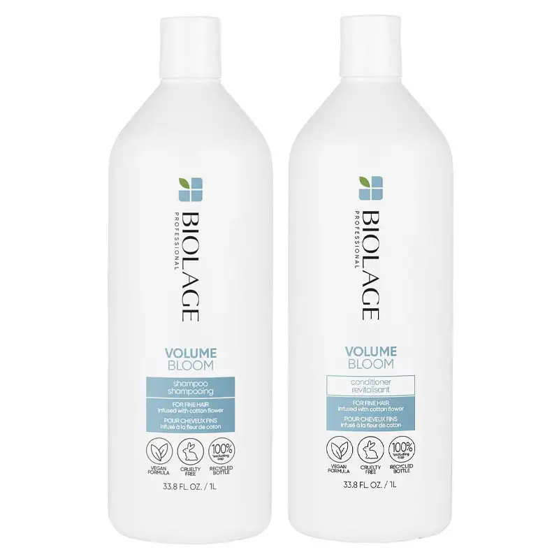 BIOLAGE Kit VolumeBloom Shampoo 1000ml + Balsamo 1000ml