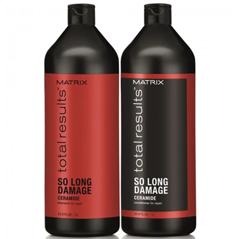 MATRIX Kit Total Results So Long Damage Shampoo 1000ml + Balsamo 1000ml