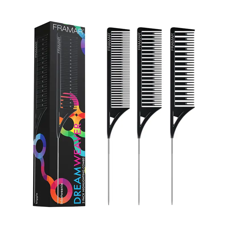 FRAMAR Dreamweaver Set 3 Pettini colore Nero