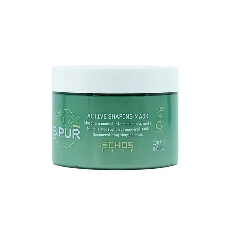 ECHOSLINE B.Pur Active Shaping Mask Vegan Maschera Modellante Remineralizzante 250ml
