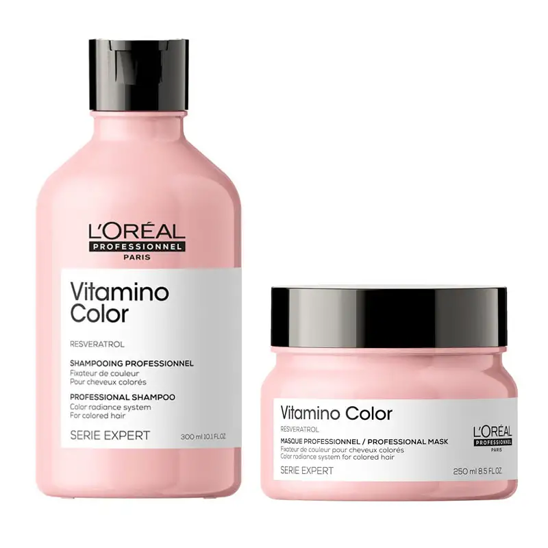 L'OREAL Kit Serie Expert Vitamino Color Shampoo 300ml + Masque 250ml
