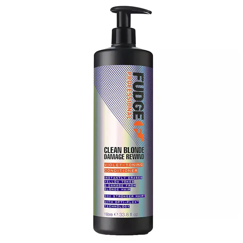 FUDGE Clean Blonde Damage Rewind Violet-Toning Conditioner 1000ml